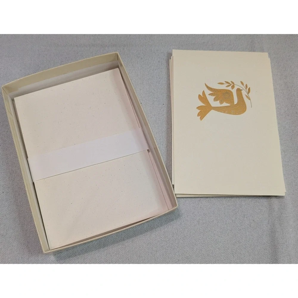 Crane Kaufmanns Stationery Bundle Mixed Vintage Christmas Cards Notes Fair Multi